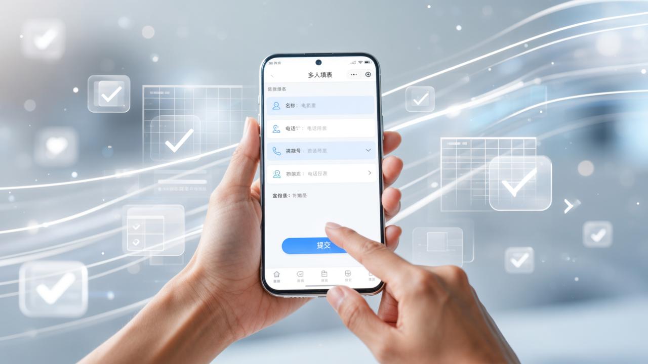 微信收集表用什么工具？「多人填表」扫码即填，数据实时收集
