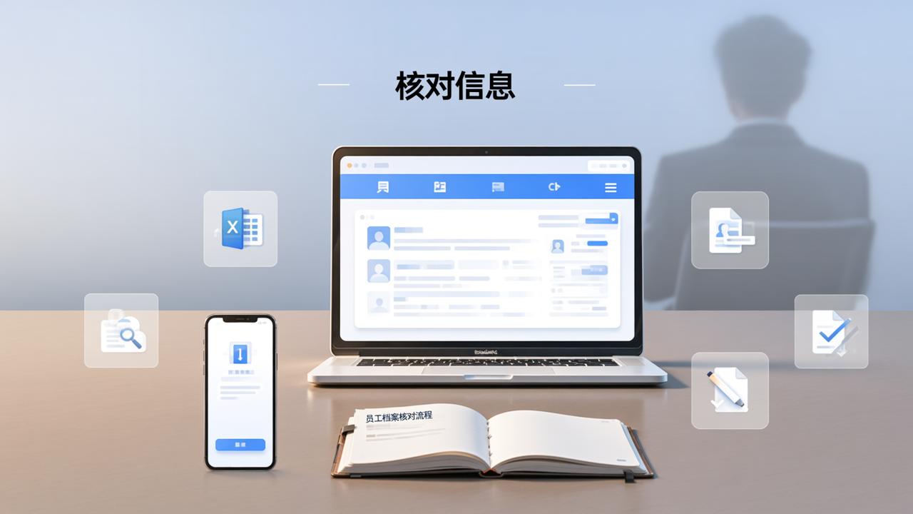 员工档案信息核对怎么做？导入花名册、扫码确认、修改留痕、一键导出Excel全流程