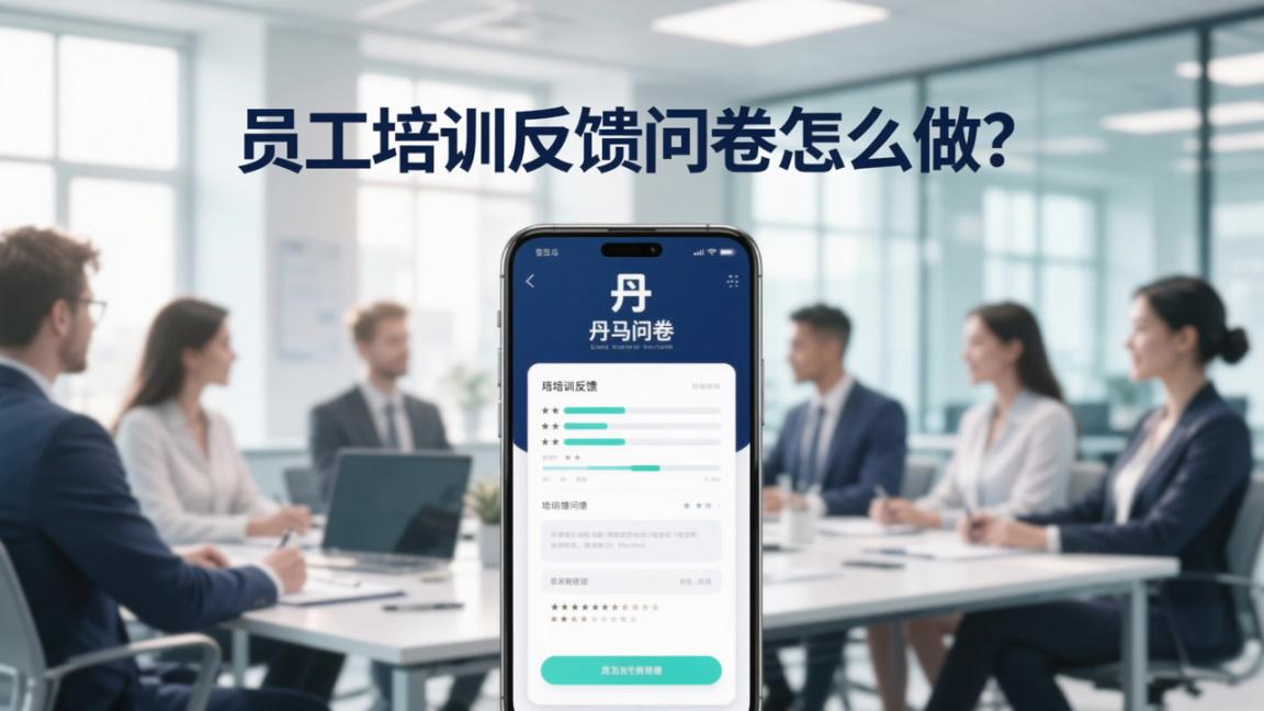 员工培训反馈问卷怎么做？用【丹马问卷】AI生成+扫码填写+自动出报告实操教程