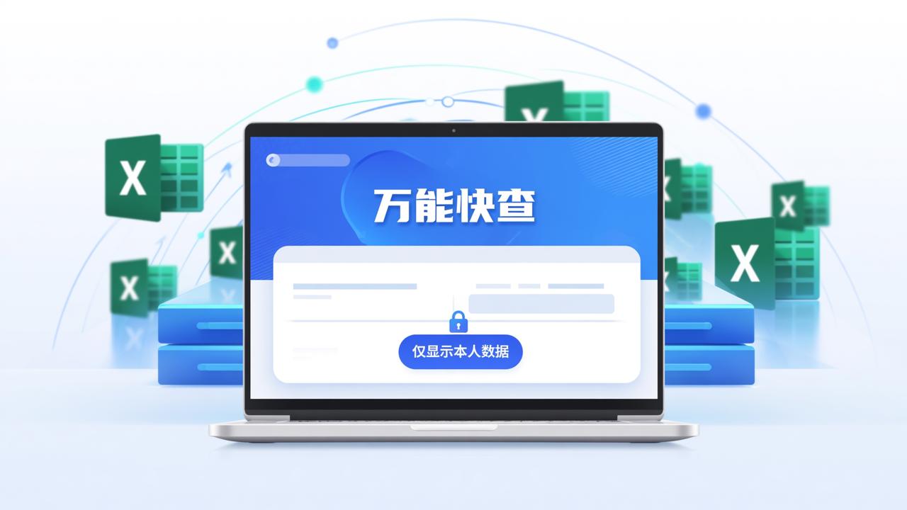Excel怎么转查询系统？万能快查一键生成私密查询页，支持分班/工资条/成绩查询