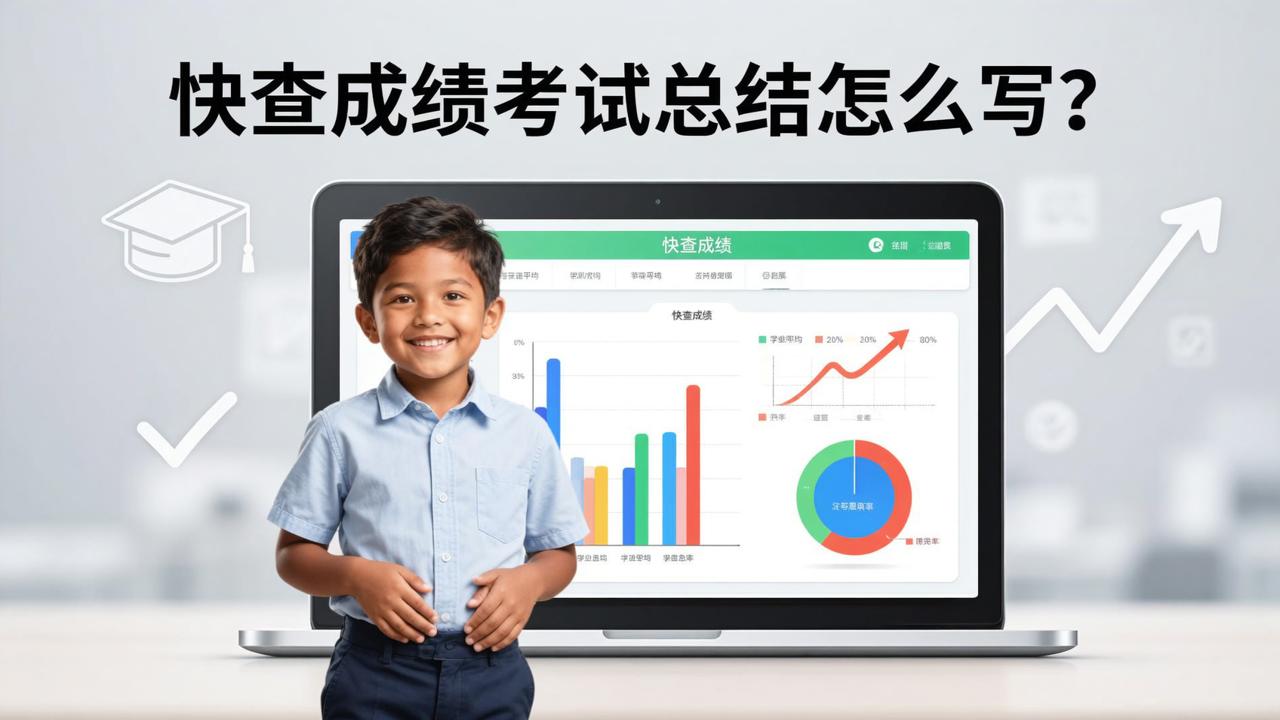 快查成绩考试总结怎么写？老师用【快查成绩】自动生成班级分析报告的12个实操步骤