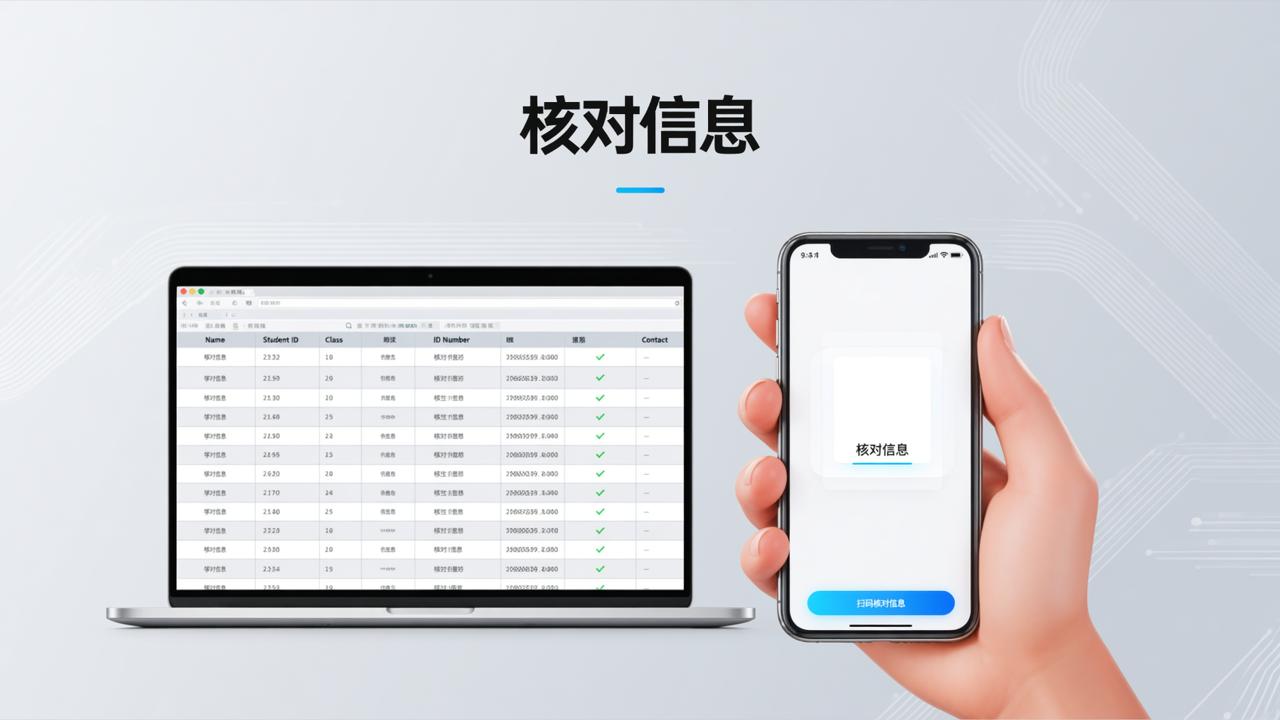 学籍信息核对怎么又慢又容易错？用【核对信息】扫码填报+自动留痕+导出Excel实操教程