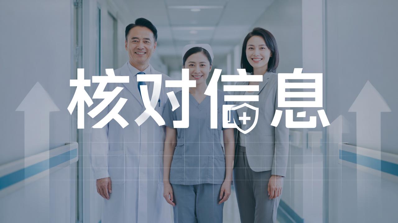 医护人员信息一年一核怎么省事？用【核对信息】扫码自查资质排班联系方式全流程实操教程