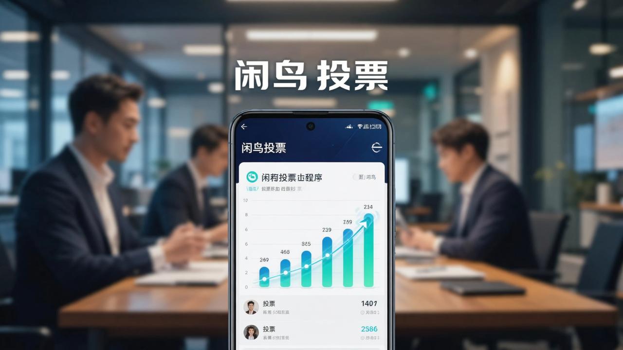 怎样用一个微信小程序做员工评优投票？闲鸟投票扫码即投、防刷票、结果实时可查