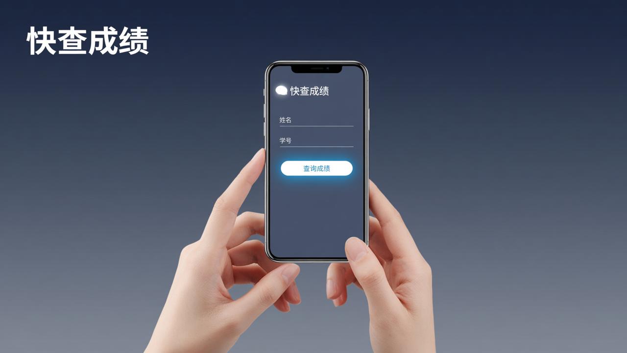 怎样私密查成绩？快查成绩微信小程序查完自动锁屏，防同学偷看学号姓名