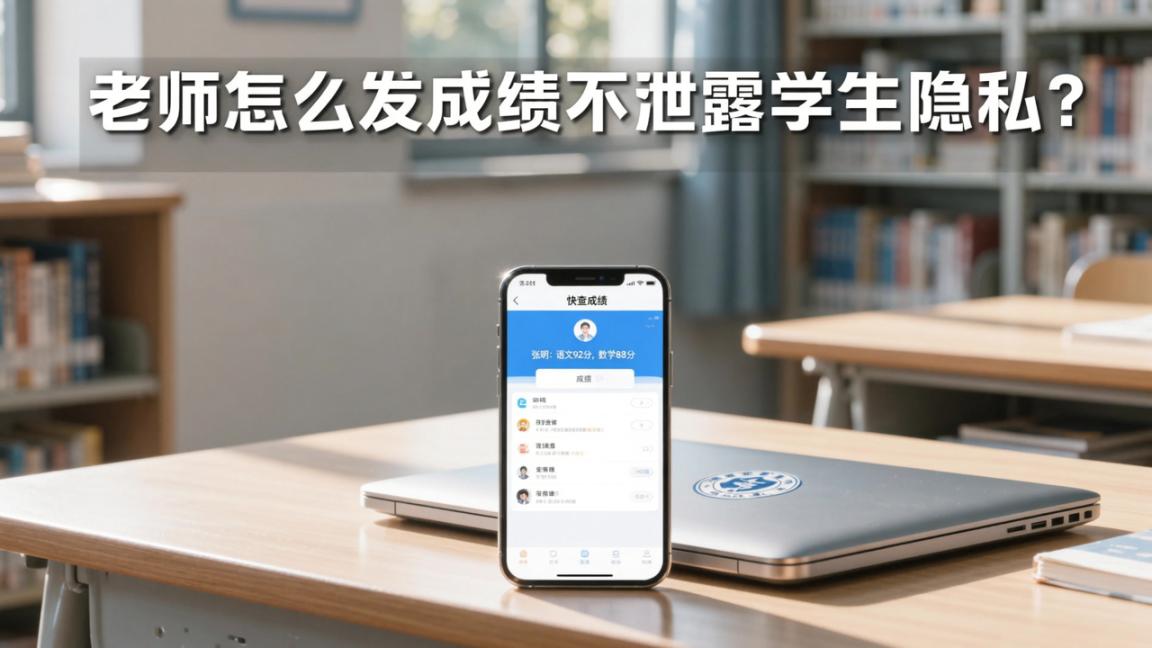 老师怎么发成绩不泄露学生隐私？快查成绩一对一查询+查完自动锁机实操指南