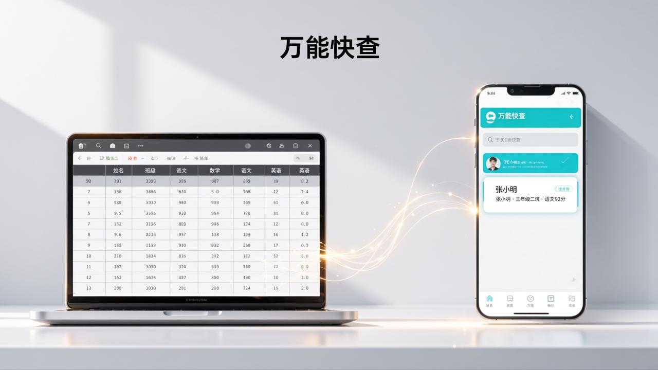 Excel表格怎么快速做成查询系统？万能快查微信小程序实操教程