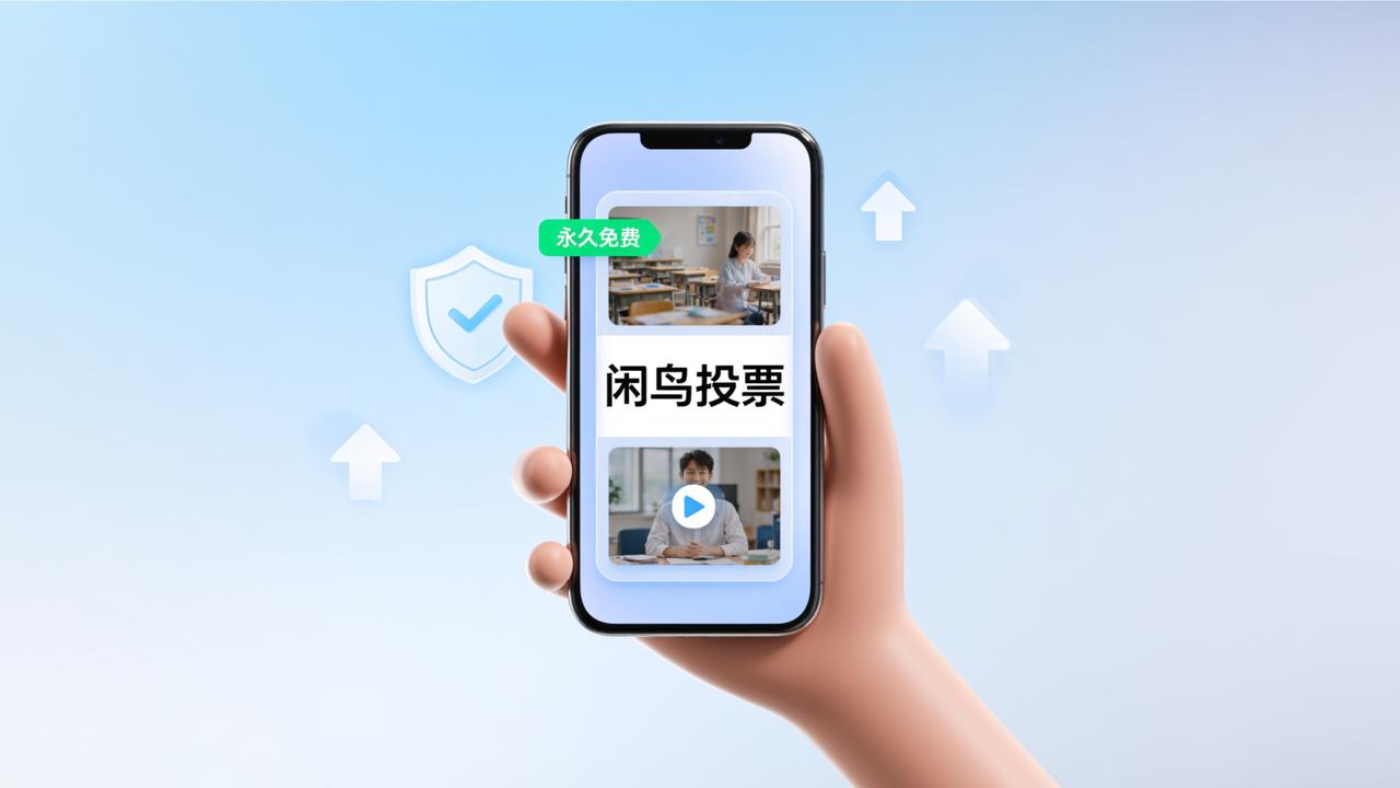 微信投票小程序怎么选？闲鸟投票支持图片视频比赛、防刷票、永久免费