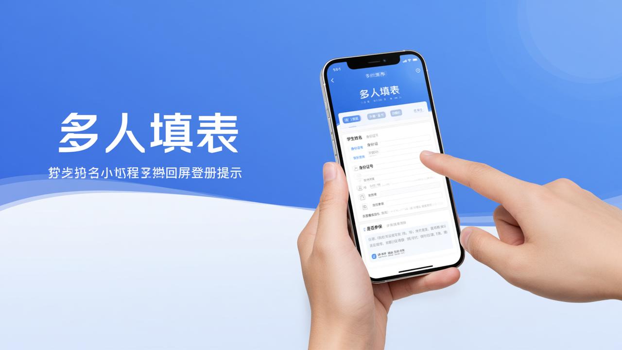 微信扫码填表不用注册下载？多人填表小程序怎么用（附操作步骤和模板）