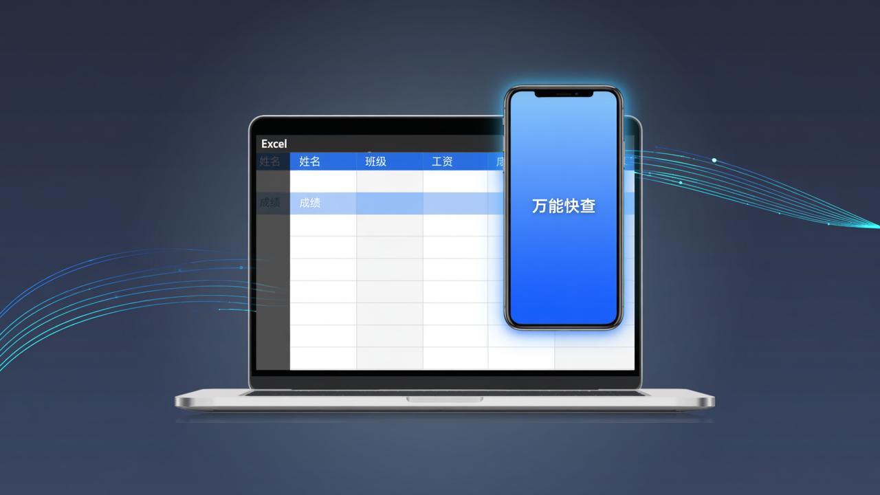 怎样用Excel快速生成私密查询系统？万能快查一人一码查分班/工资条/成绩