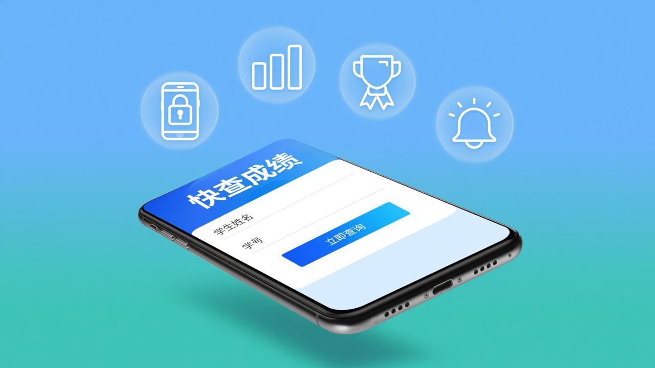 快查成绩微信小程序怎么查学生成绩？发通知、锁手机、出分析、发电子奖状全流程实操