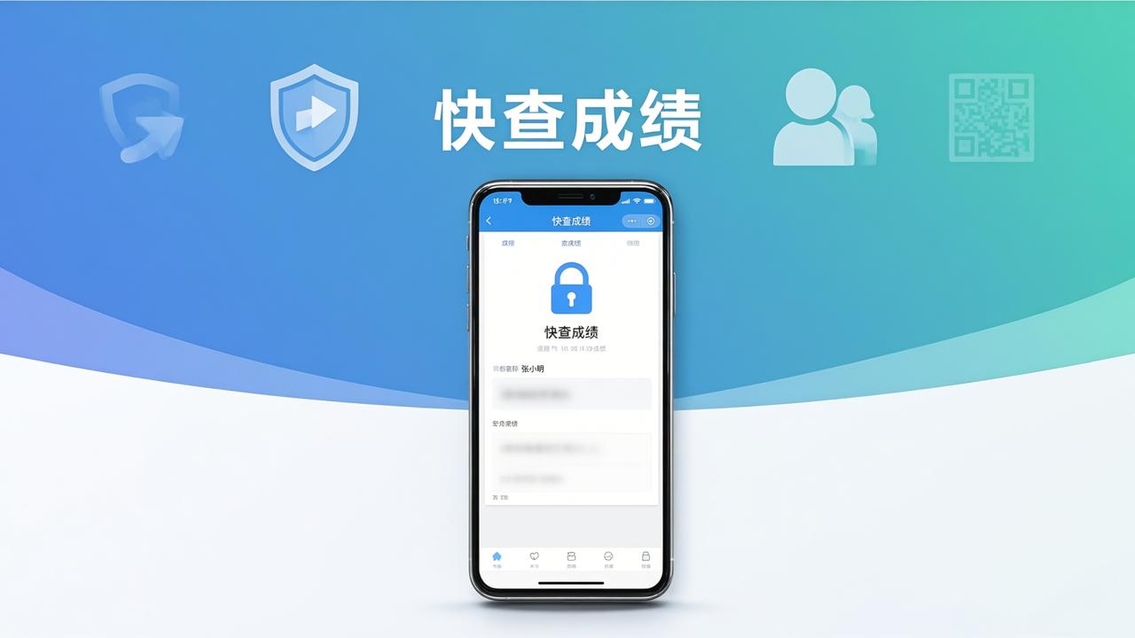 查成绩小程序哪个好用？快查成绩怎么查、怎么发、怎么保护隐私