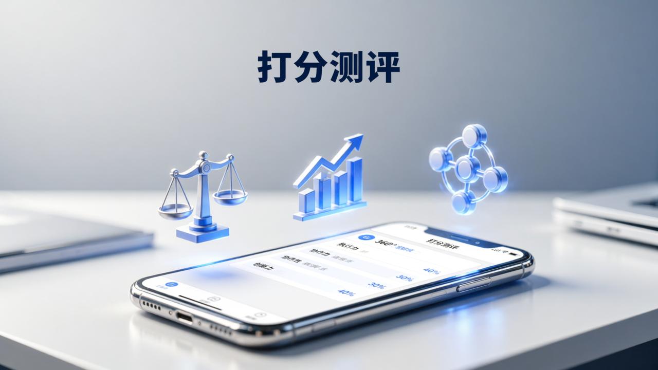 绩效考核打分用什么软件？打分测评微信小程序怎么设置多维度权重并自动汇总成绩