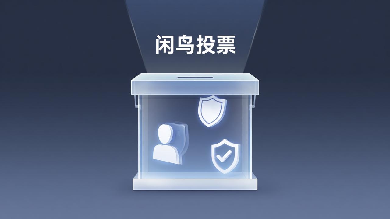 匿名投票小程序哪个靠谱？闲鸟投票如何实现发起人也看不到投票人