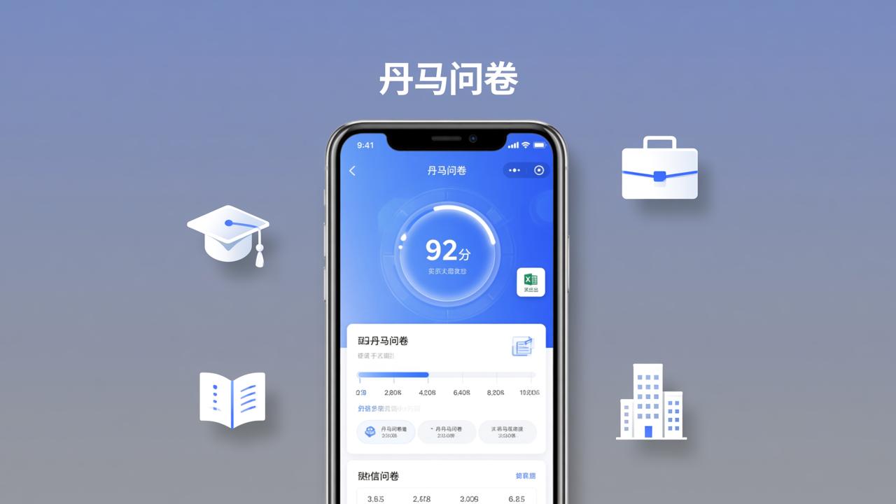 问卷调查平台哪个好？丹马问卷微信小程序怎么自动阅卷和导出Excel成绩