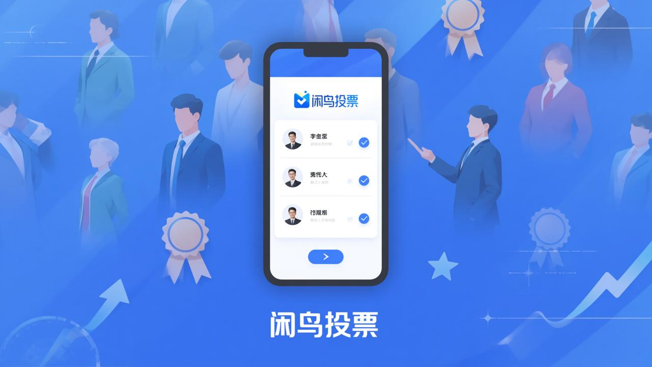 评优投票小程序怎么选？闲鸟投票支持优秀员工评选、优秀党员推荐、班干部民主评议全流程操作
