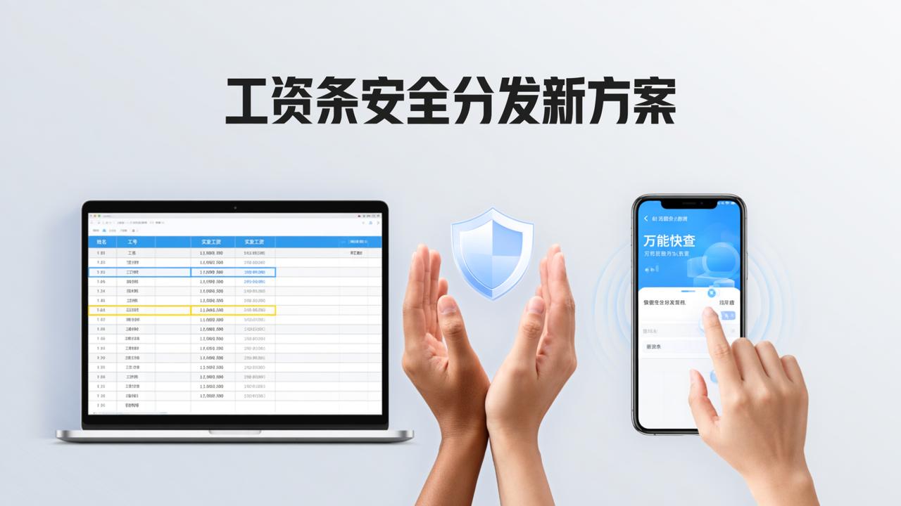 工资条怎么发给员工？Excel导入生成二维码，用【万能快查】让每人查自己的工资不泄露他人数据