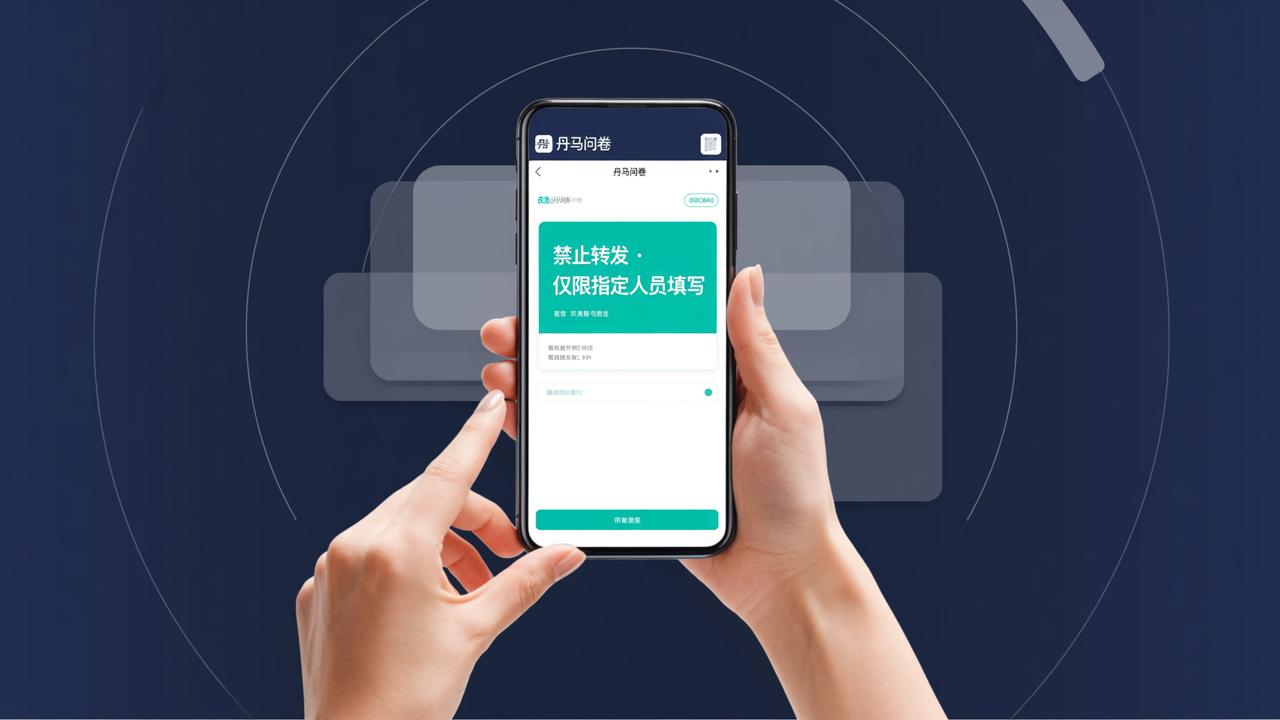 问卷可以禁止转发吗？丹马问卷怎么设置禁止转发限制外部填写