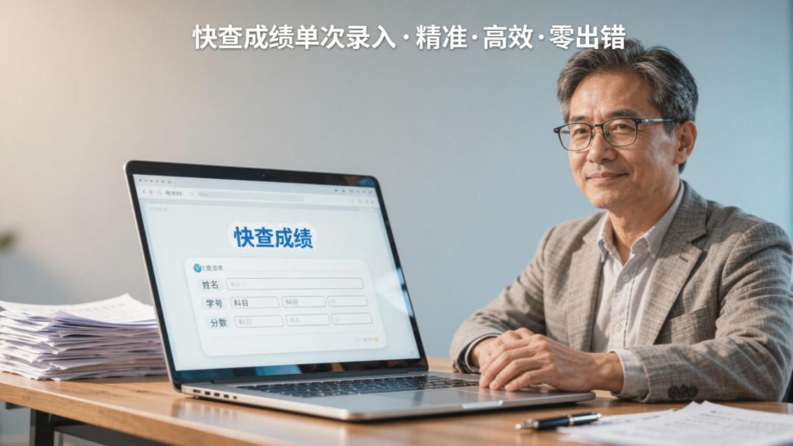快查成绩单次录入怎么操作？一次填一个学生，避免输错学号姓名的实用教程