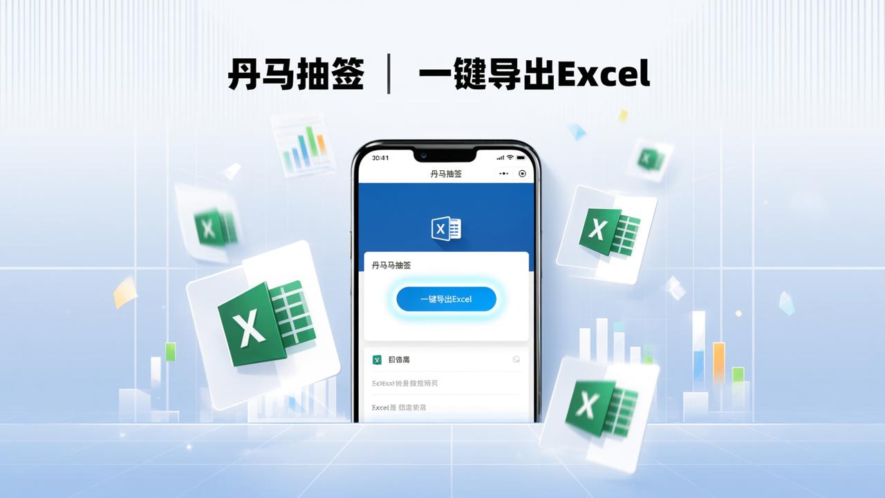 抽签结果怎么导出Excel？丹马抽签一键下载功能实操教程（含实名名单导出、未抽人员统计）