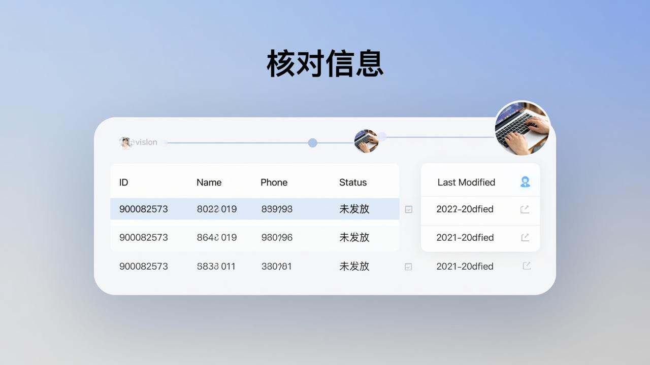 信息核对怎么保证数据准确？核对信息小程序如何实现修改留痕、多人协作与Excel导出