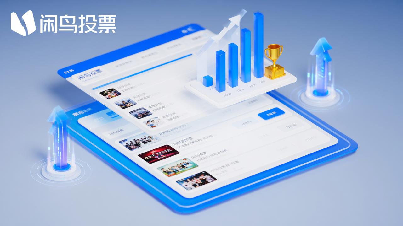 投票排行榜怎么设置？闲鸟投票实时排名功能操作详解（含图片视频比赛投票）
