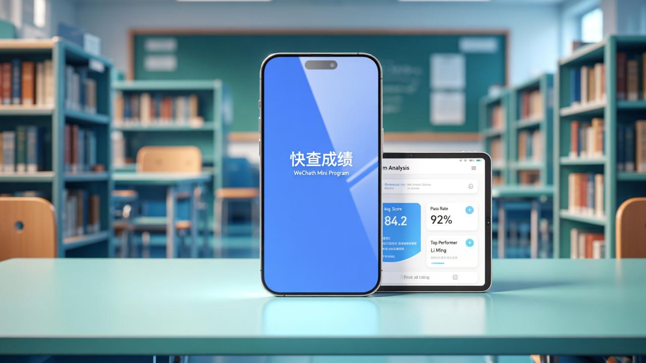 考试分析报告怎么写？用【快查成绩】自动生成文字版总结+导出Excel成绩单