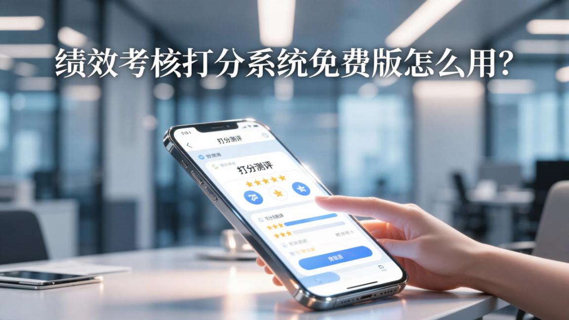 绩效考核打分系统免费版怎么用？【打分测评】微信小程序4类打分表实操指南