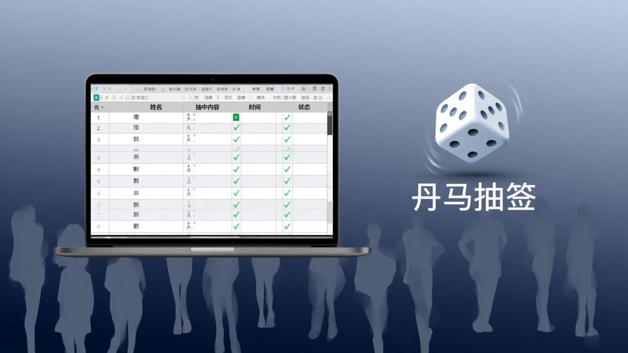 丹马抽签结果怎么导出Excel表格？详细步骤+实名名单导出+未抽人员统计教程
