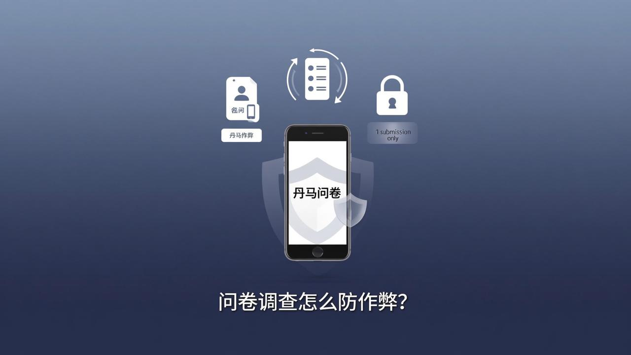 问卷调查怎么防作弊？丹马问卷实名名单+选项乱序+禁止重复提交实操教程