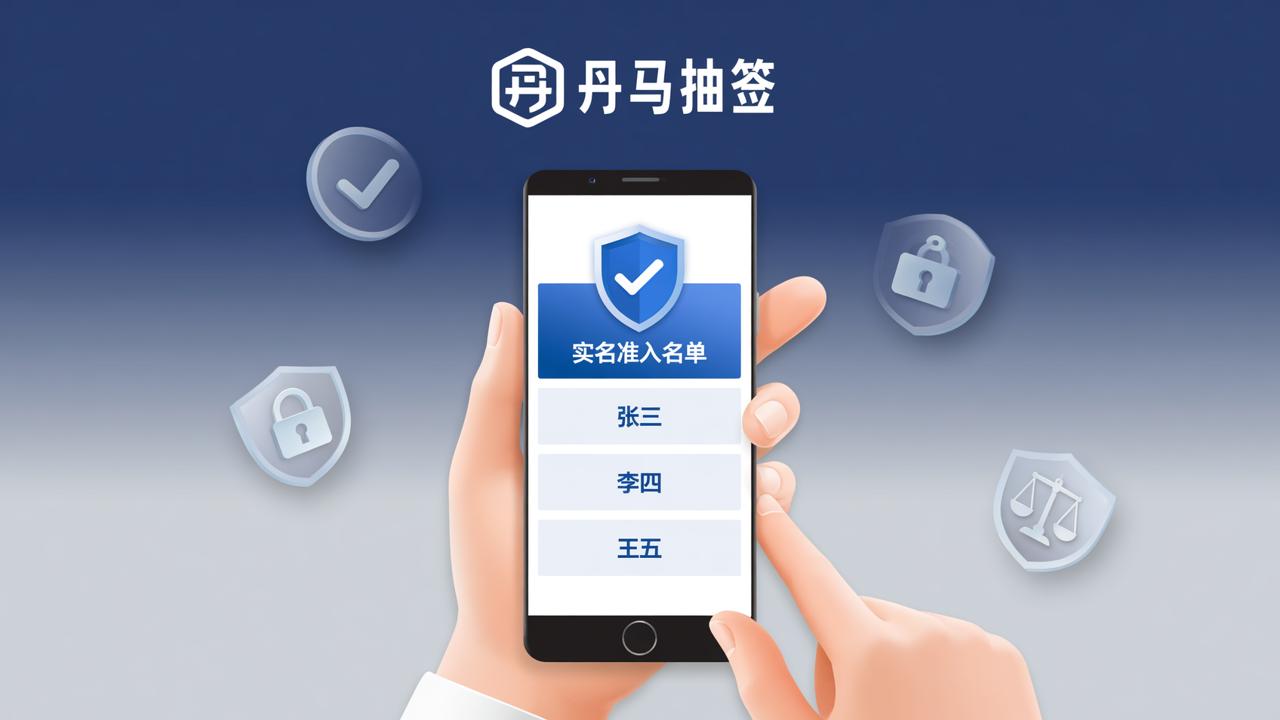 丹马抽签怎么指定参与人员？实名名单设置详细步骤与常见问题解答
