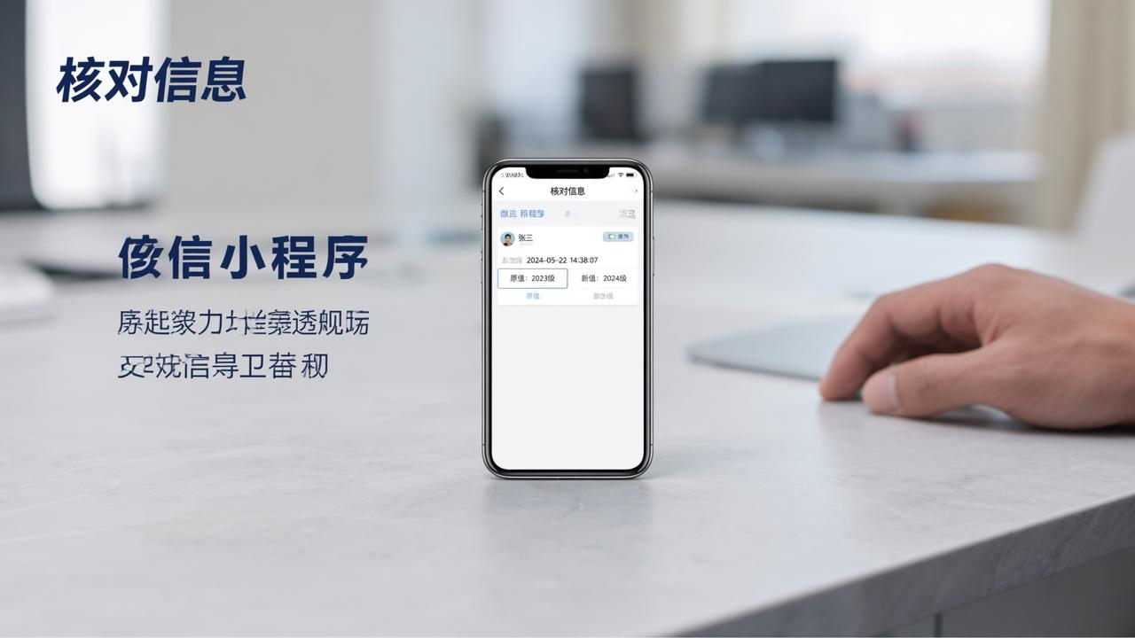 数据核对怎么留痕记录？微信小程序「核对信息」每次修改自动存档可查