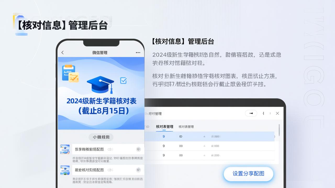 核对表分享配图怎么设置？微信转发时自定义卡片图的详细操作步骤