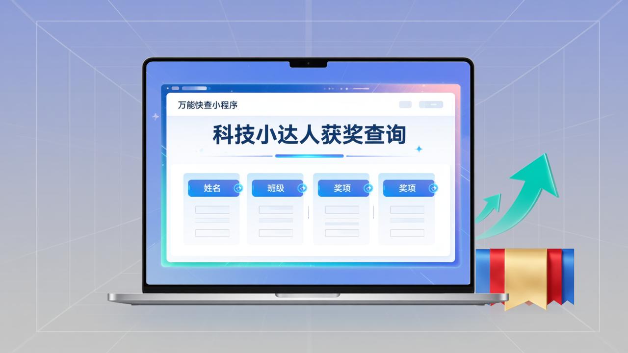 怎样5分钟把300人获奖名单转成微信查询页？老师用万能快查小程序实测分享