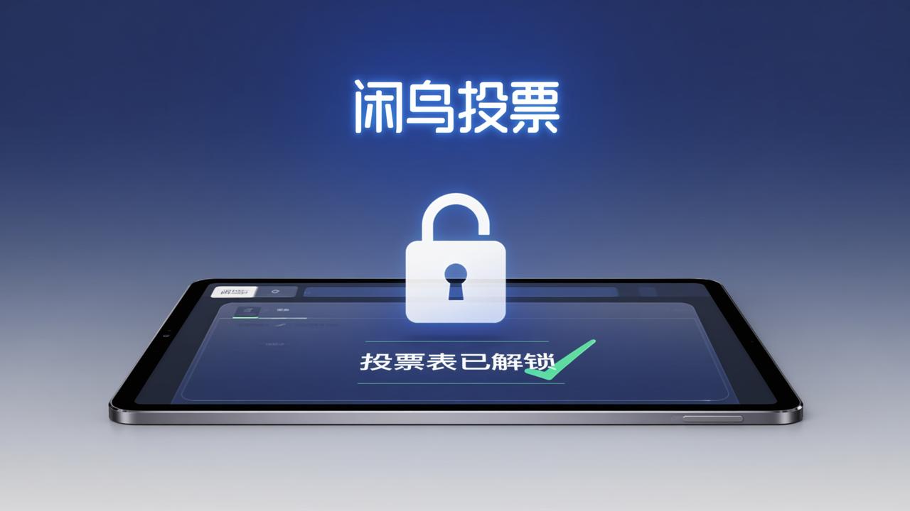 投票表锁定了怎么解锁？闲鸟投票管理员后台解锁操作步骤详解