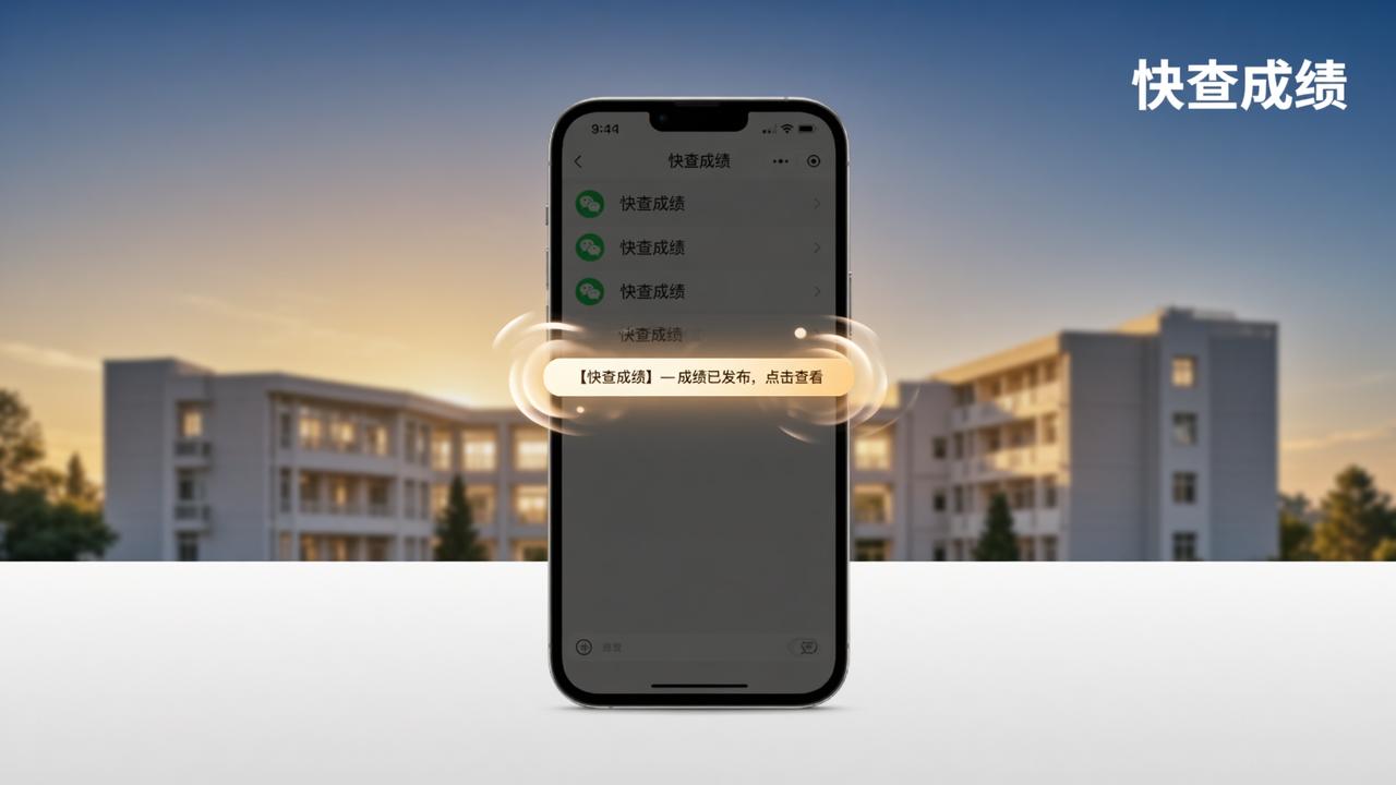 怎么把成绩查询接入学校微信公众号？快查成绩加入学校公众号操作教程