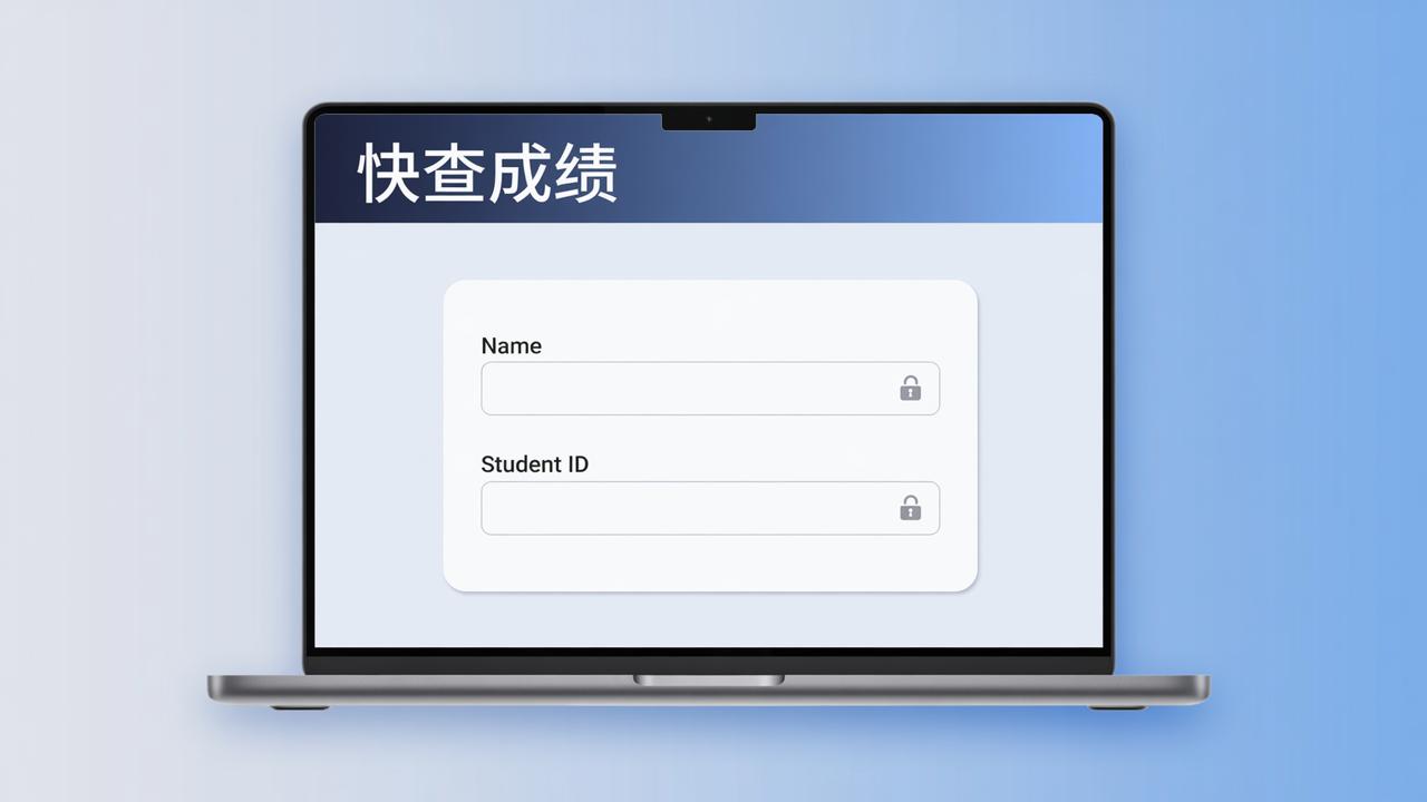 成绩发布前怎么测试查询功能？快查成绩测试查询操作步骤详解（含姓名学号顺序、锁定解锁、二维码生成）