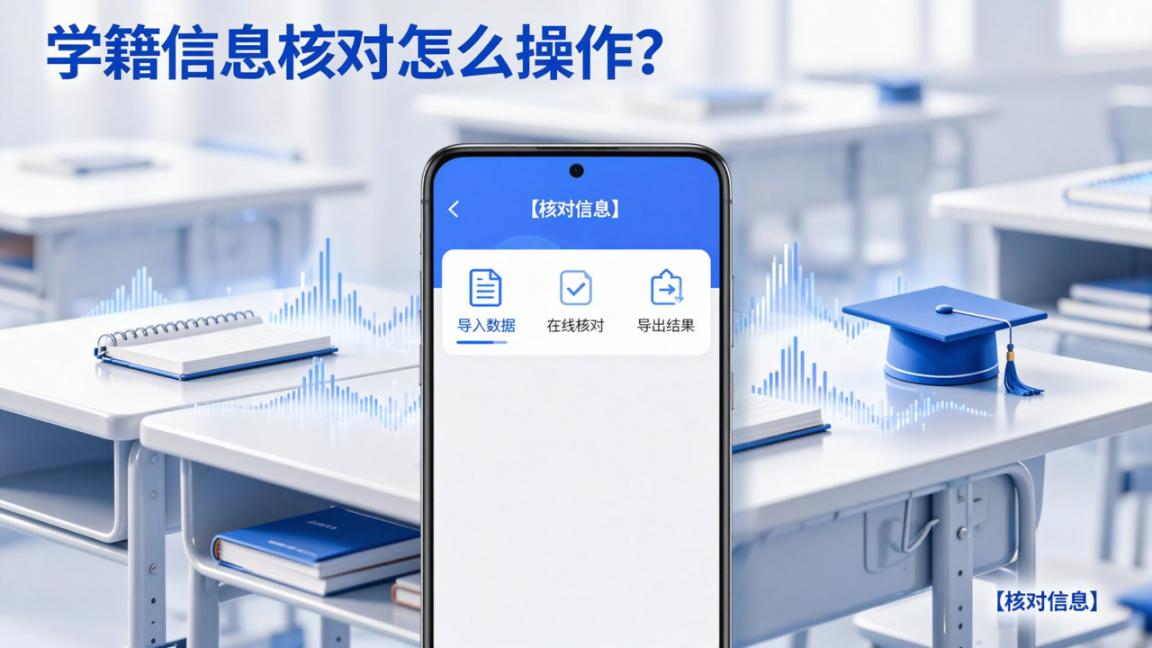 学籍信息核对怎么操作？【核对信息】微信小程序在线核对步骤详解（含补填、导出、停止填写）