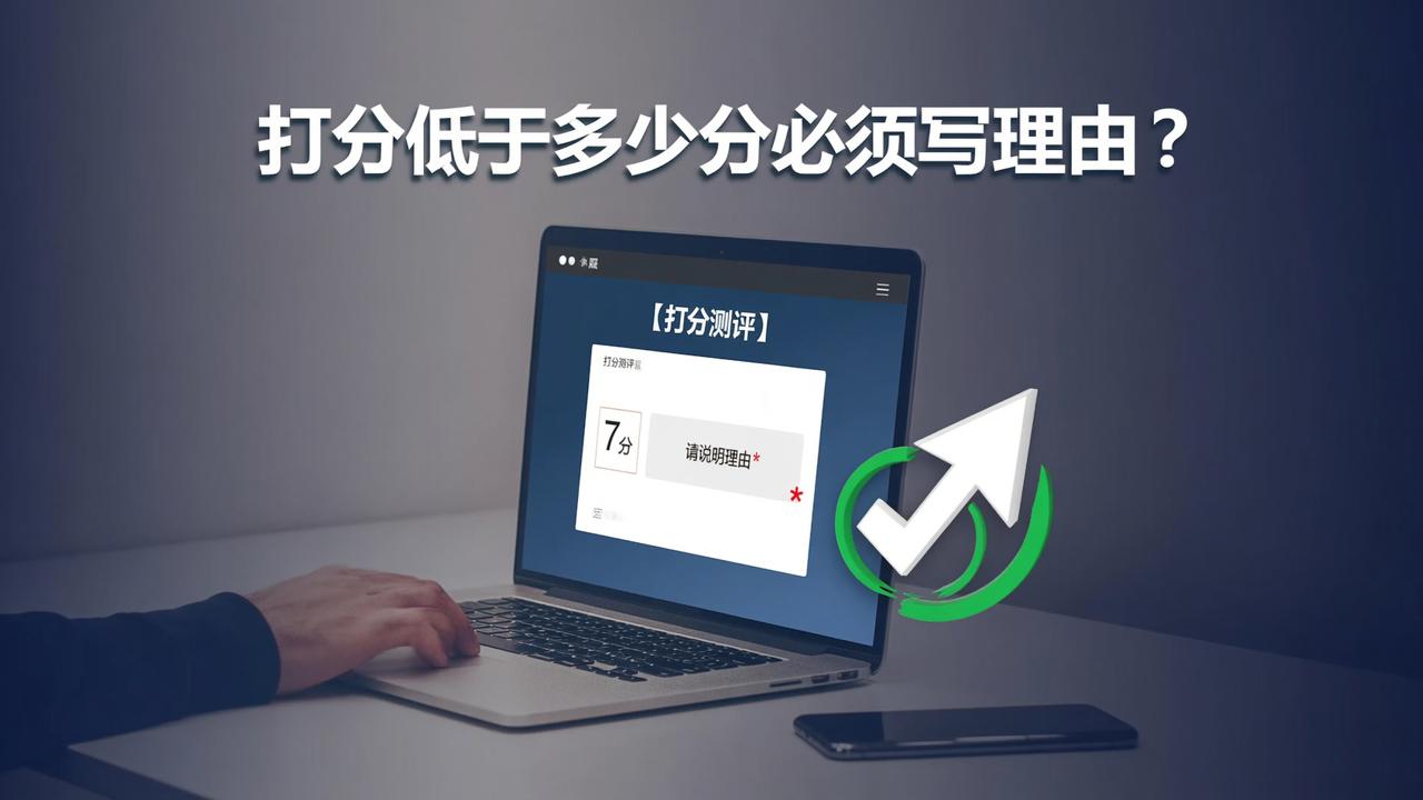 打分低于多少分必须写理由？【打分测评】强制填写说明的操作步骤详解