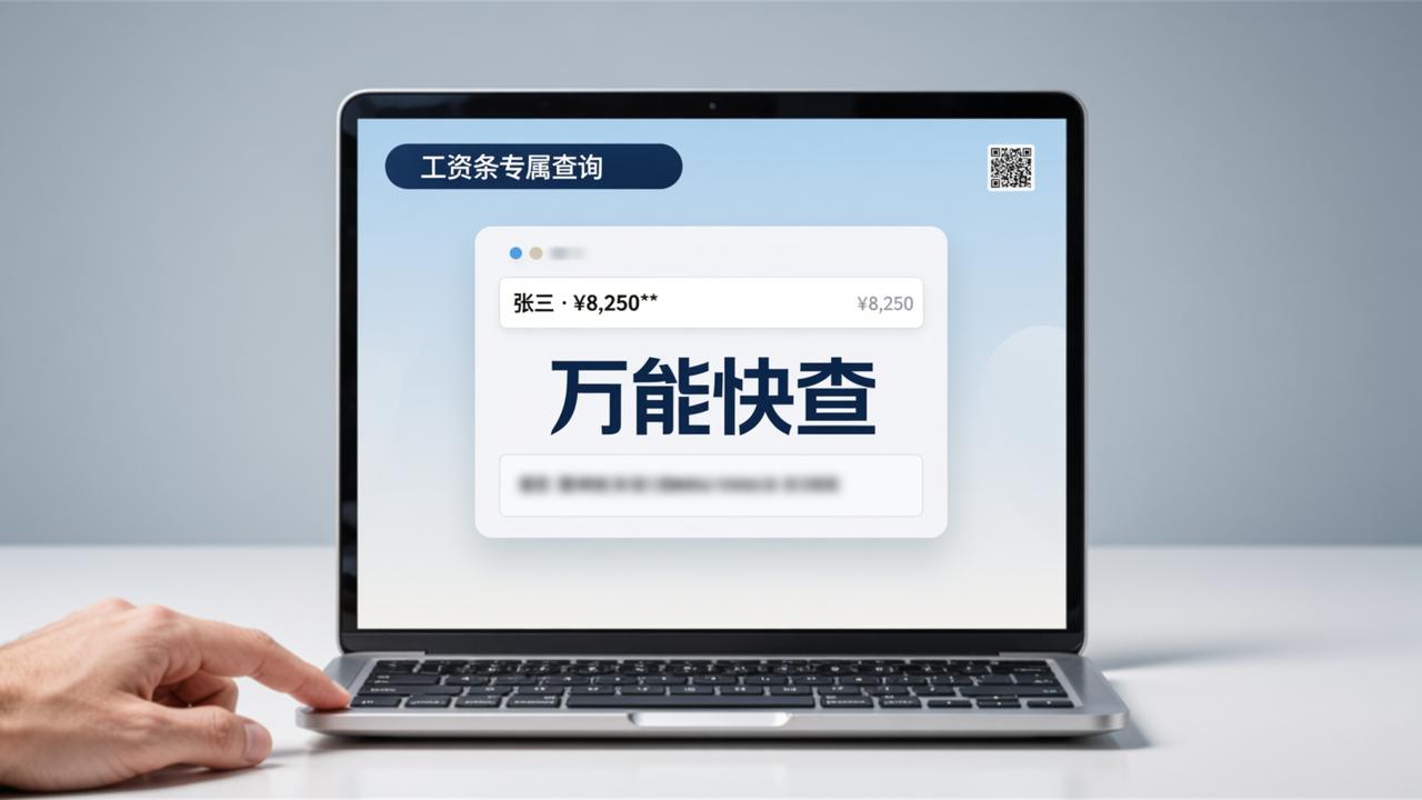 工资条怎么发给员工不泄密？万能快查Excel导入后扫码一对一查询教程
