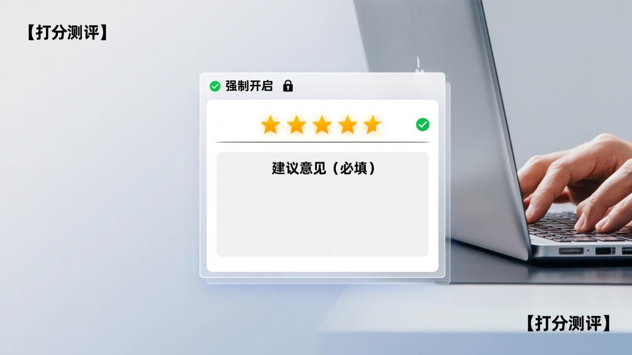 打分表填写意见怎么写？【打分测评】如何设置强制提建议、写评语、填说明更规范