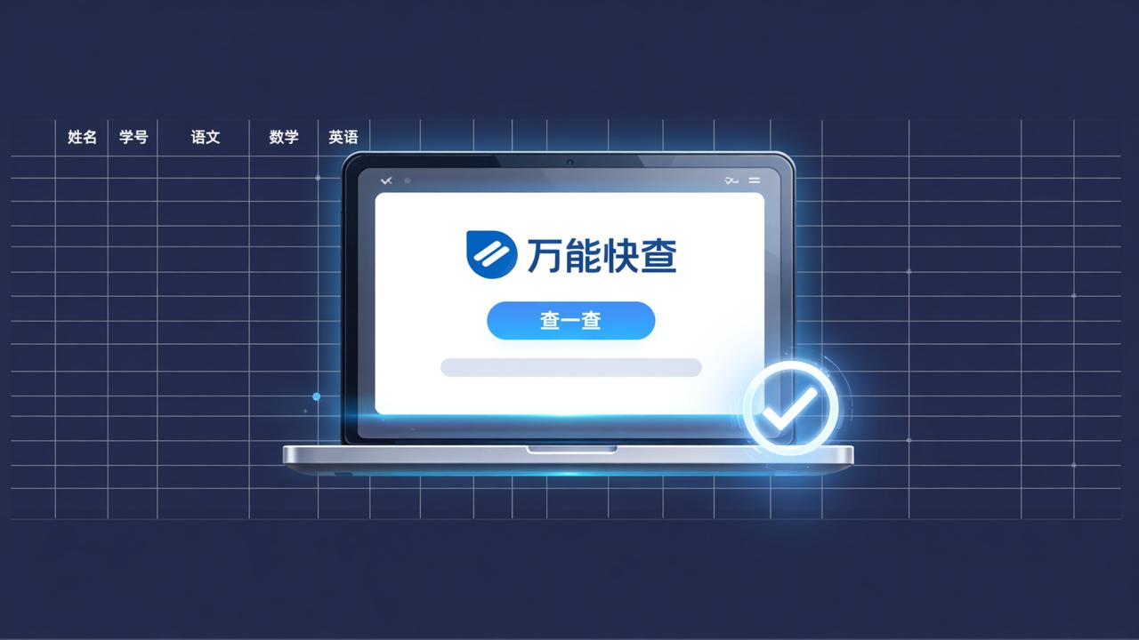 万能快查查一查功能怎么用？发布前如何测试查询系统确保数据准确