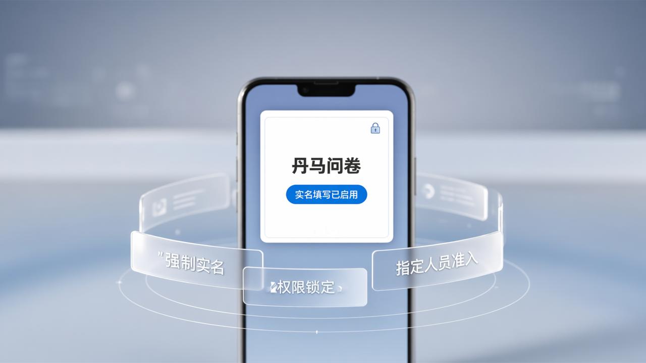 实名问卷怎么解锁？丹马问卷实名填写设置与权限管理详细教程