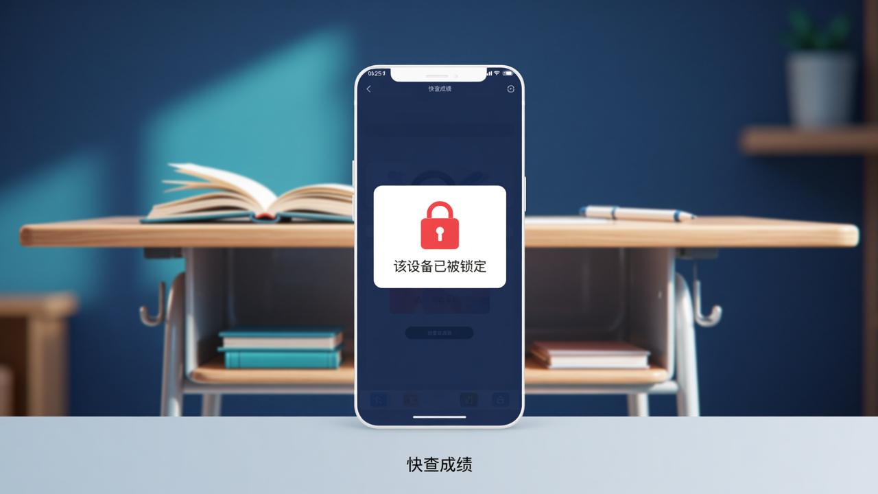 查成绩后手机被锁定怎么解除？快查成绩查看已锁定名单并提交解锁审批全流程
