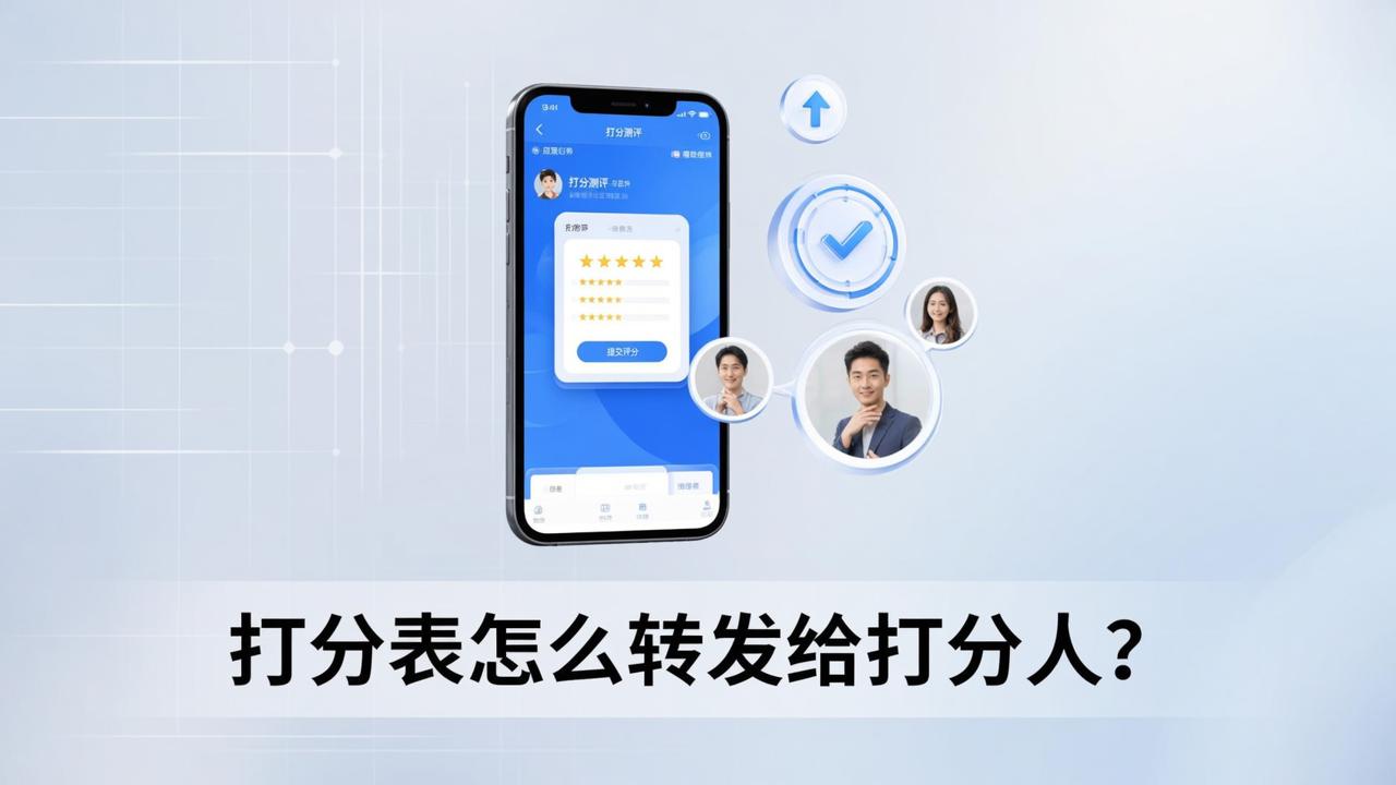 打分表怎么转发给打分人？微信扫码填表、自动汇总结果的操作全流程