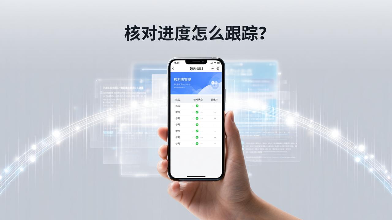 核对进度怎么跟踪？用【核对信息】小程序实时查看谁已提交、谁还没填