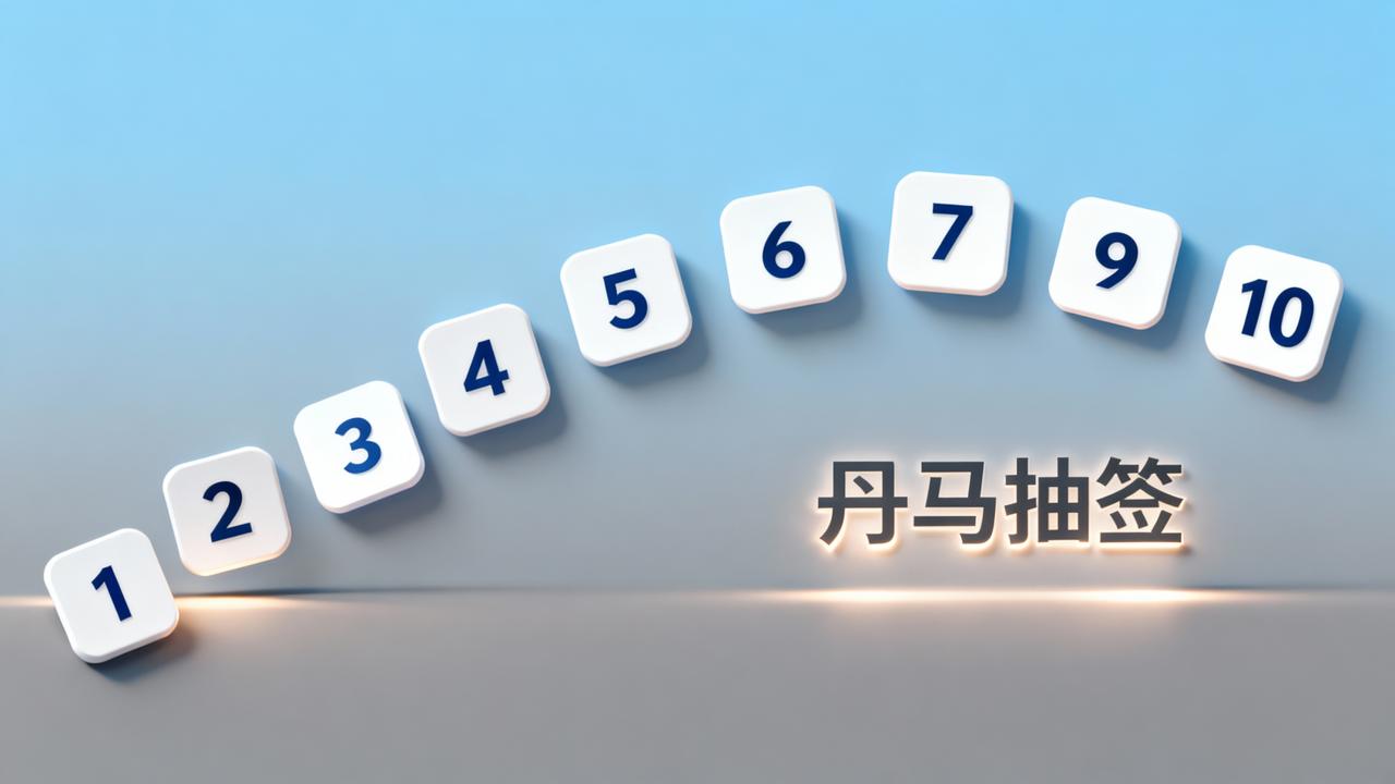 抽签顺序号怎么排？丹马抽签如何设置指定范围的顺序号并确保公平