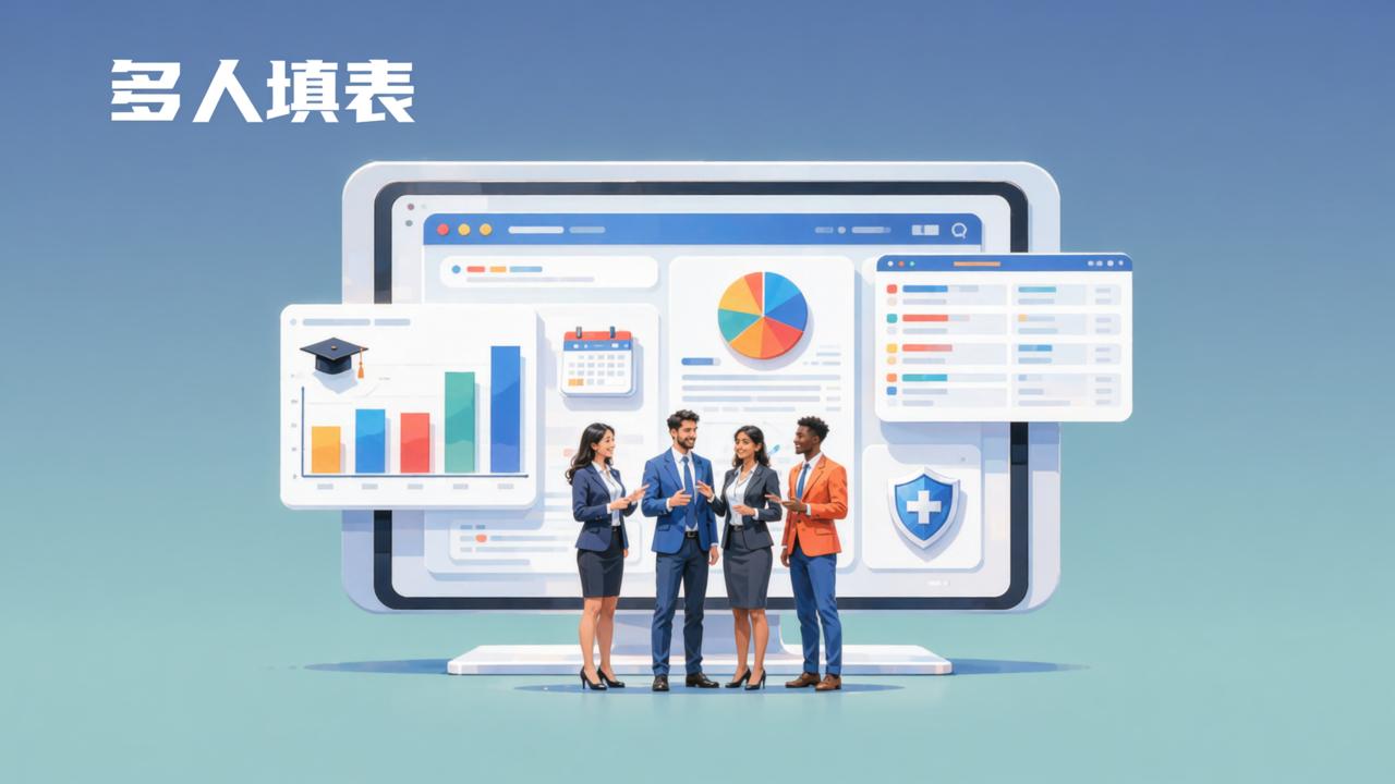 多人填表数据分析怎么做？用【多人填表】浏览查询+导出Excel，中小学信息统计、周报收集、参保登记一目了然
