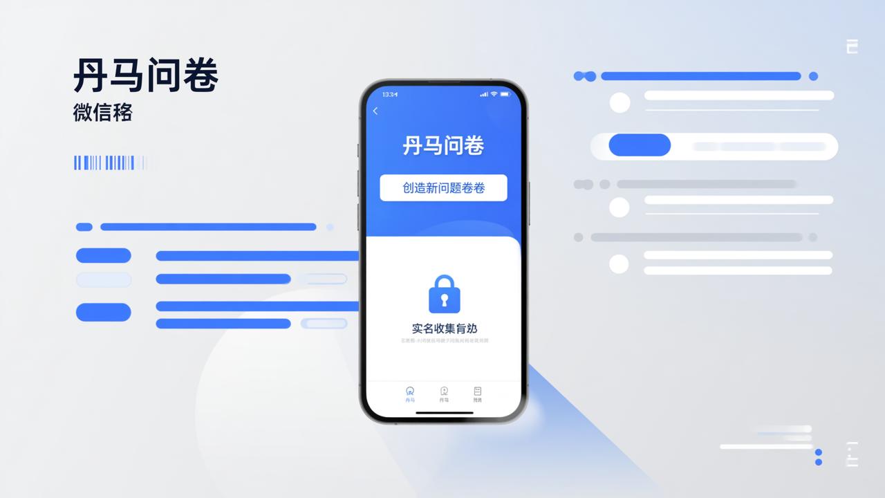 微信里怎么创建实名问卷并禁止转发？丹马问卷详细操作步骤教程