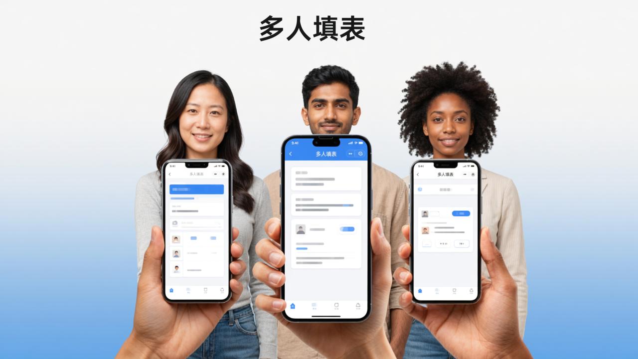 微信扫码填表怎么实现多人同时填写？【多人填表】实时统计操作教程
